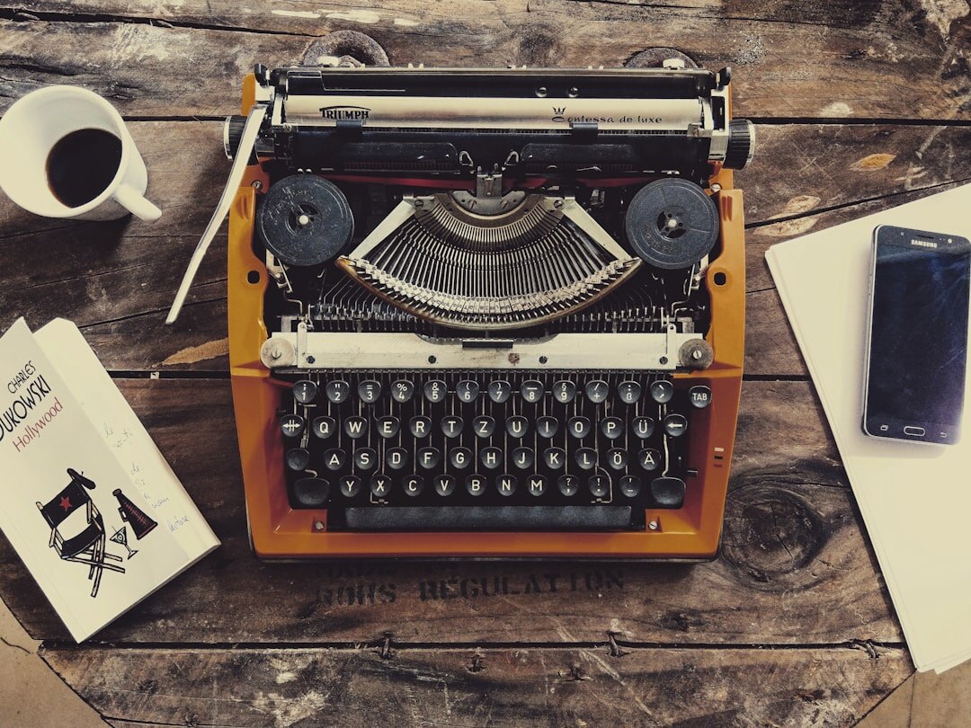 author editing manuscript